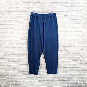 Etudes Studio Men's Relax fit Sweatpants in Indigo Cotton size 50